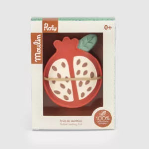 Jouet de dentition en caoutchouc naturel fruit - La forêt Mawa