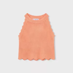 Top fille col halter - Pêche