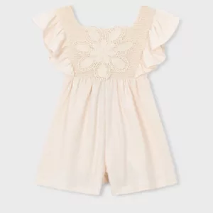 Combinaison short en crochet