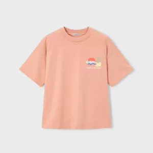 T-shirt garçon couché de soleil