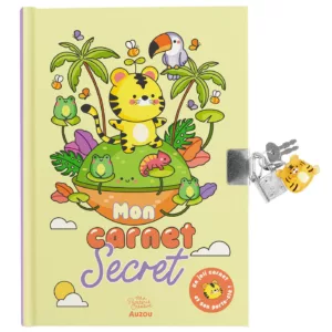 Mon Carnet Secret - Porte-Clé Tigre