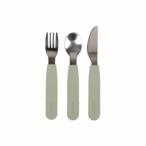 Set de couverts silicone - Vert