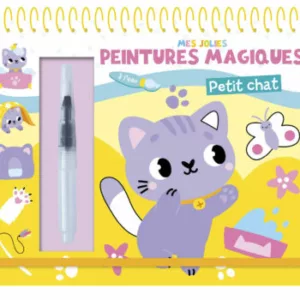 Mes jolies peintures magiques – Petit chat