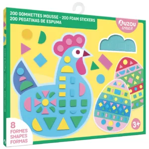 Ma Pochette D'Artiste - 200 Gommettes Mousse