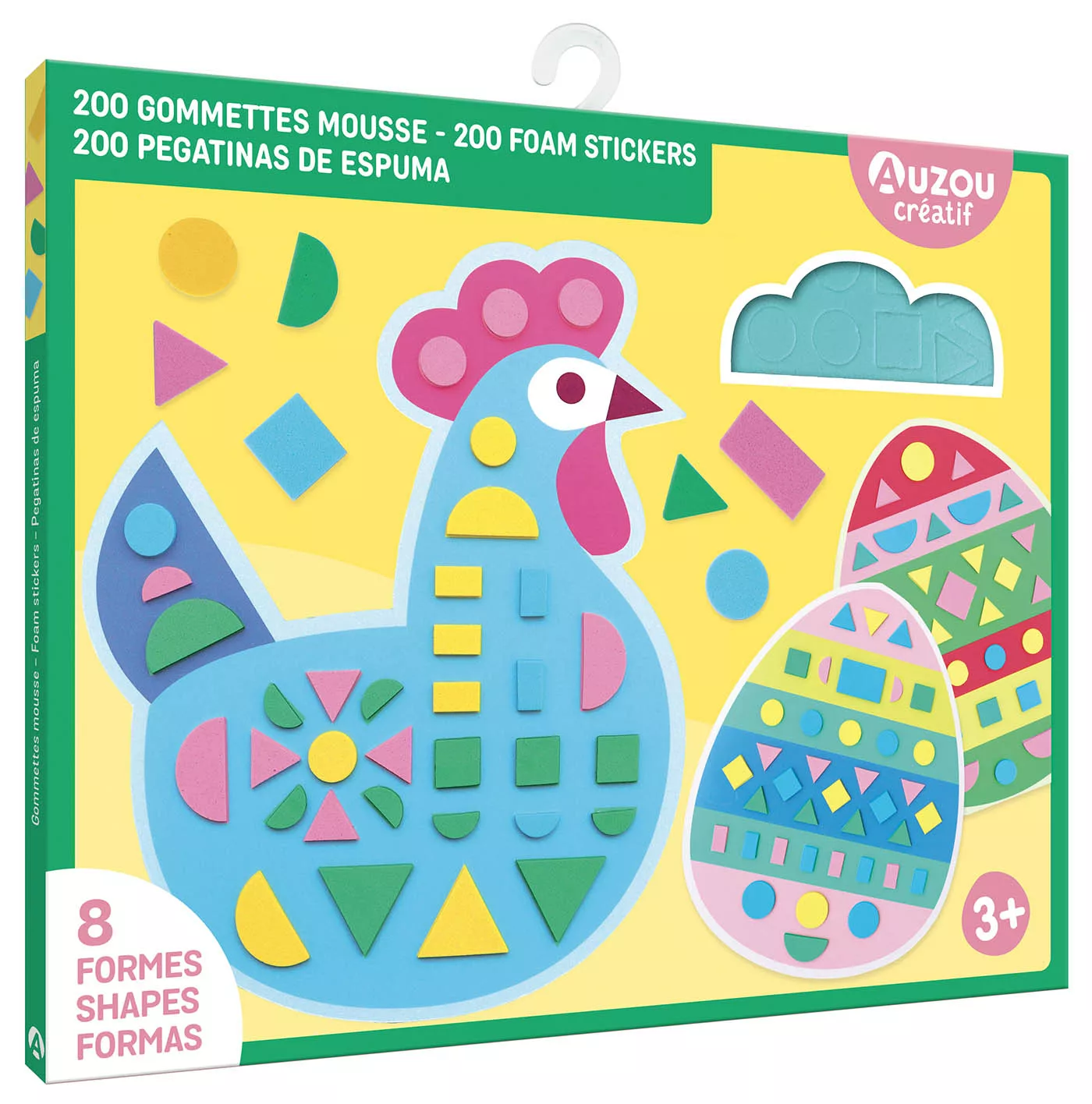 Ma Pochette D'Artiste - 200 Gommettes Mousse