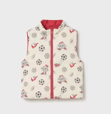 Gilet réversible bébé