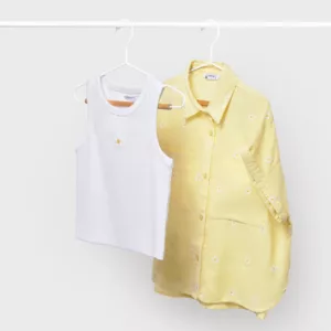 Blouse et top fleuries