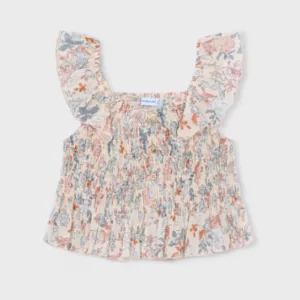 Top imprimé bambula