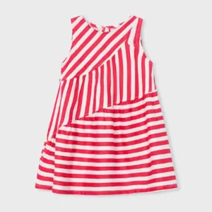 Robe rayée - Rouge et Blanc
