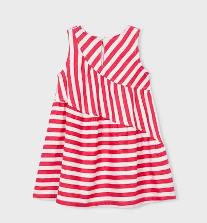 Robe rayée - Rouge et Blanc – Image 2
