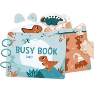 Busy-book Dino en carton