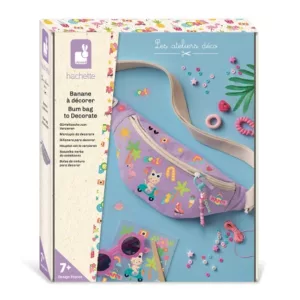 Sac Banane Mauve à Décorer