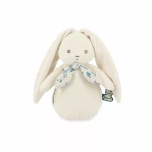 Peluche lapin veilleuse nomade - crème