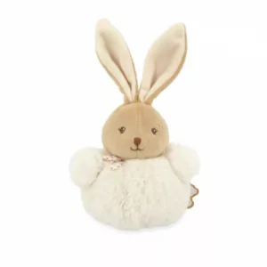 Pompon lapin crème