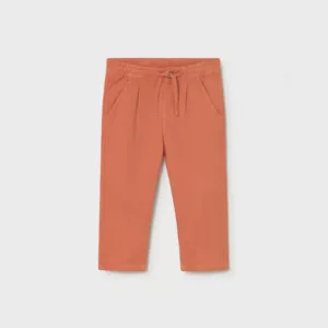 Pantalon bébé lin - Argile