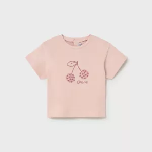 Tee-shirt bébé cerise