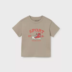 Tee-shirt bébé sport - Taupe