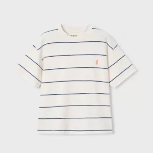 T-shirt rayé Boston Kids - Bleu