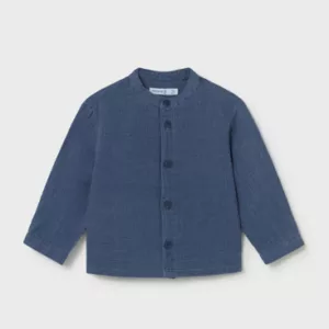 Chemise à manches longues en denim bébé
