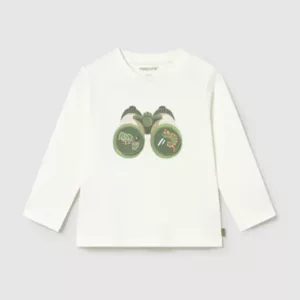 T-shirt interactif jumelles bébé