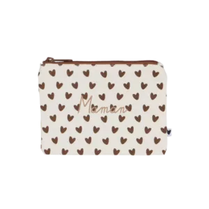 Porte-monnaie écru MAMA LOVE