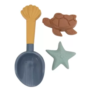 Ensemble de plage Pelle et Moules à sable - Bleu - Monde Océan