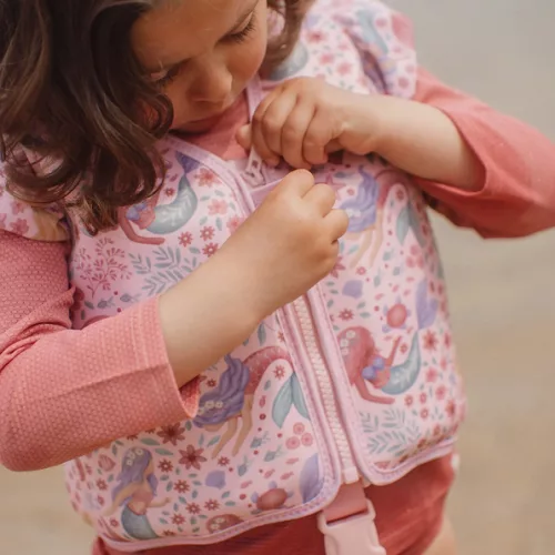 Gilet de sauvetage - Rose - Sirène de rêve – Image 2