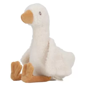 Oie câline 17 cm - Blanc - Petite Oie