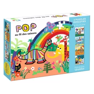 Puzzles évolutifs - Pop au fil des saisons Ecole des loisirs