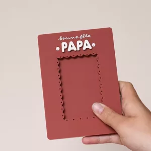 Cadre photo magnétique "Bonne fête papa"