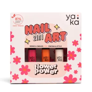 Coffret vernis à ongles 2en1 - Flower Power