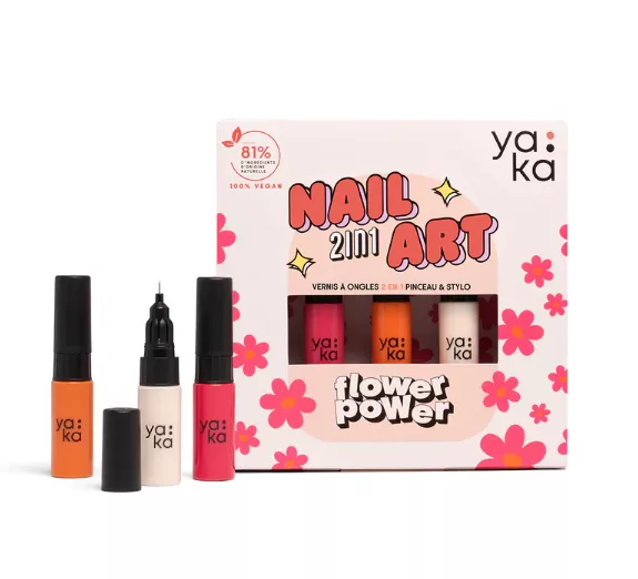 Coffret vernis à ongles 2en1 - Flower Power – Image 2