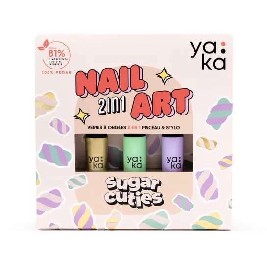 Coffret vernis à ongles 2en1 - Sugar Cuties