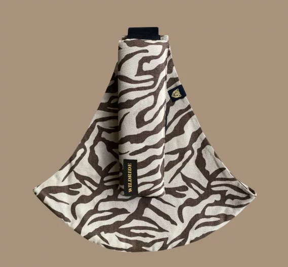 Porte-bébé Zébré Marron