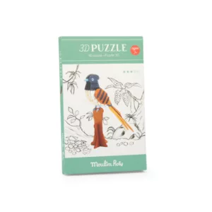 Puzzle 3D Gobe-mouche de paradis
