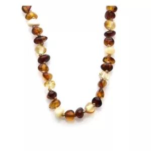 Collier bébé - Ambre multicolore
