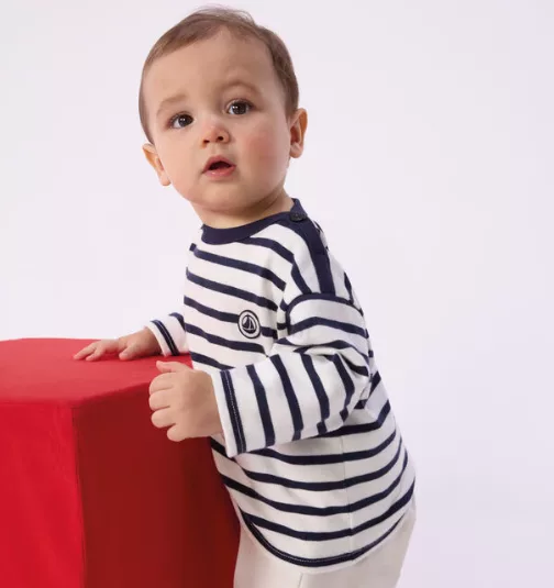 Marinière bébé en coton iconique – Image 2