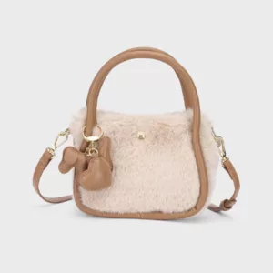 Sac en fourrure fille