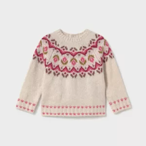 Pull jacquard bébé