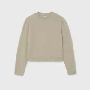 Pull effet fourrure fille