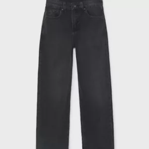 Pantalon wide en denim garçon
