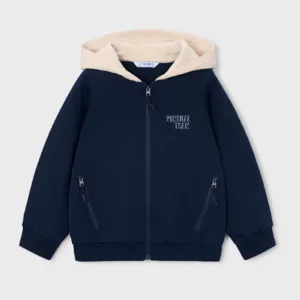 Sweat zippé à capuche