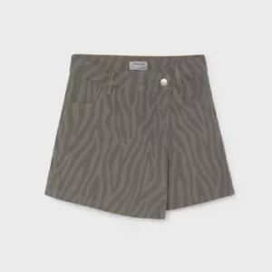 Jupe pantalon en sergé