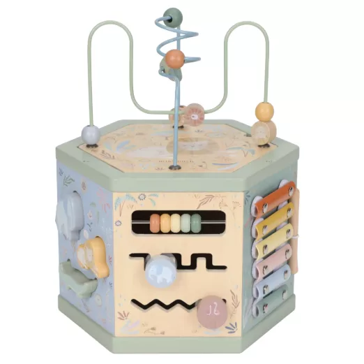 Cube d'Activités en Bois - Safari Friends