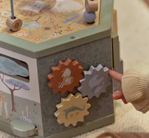 Cube d'Activités en Bois - Safari Friends – Image 3