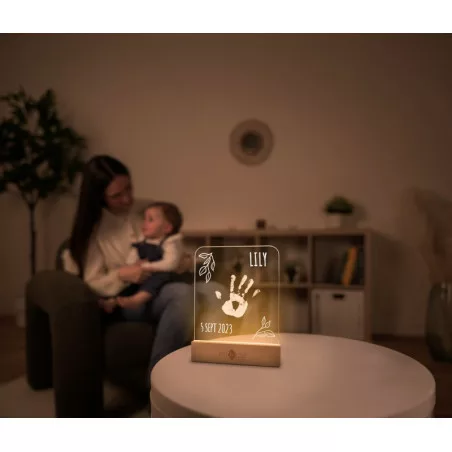 Cadre lumineux empreintes – Image 2