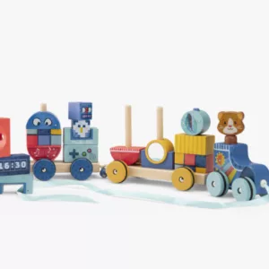 Train à tirer - Puce et Pilou