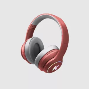 Casque audio K-EARS Bordeaux – Bluetooth et filaire