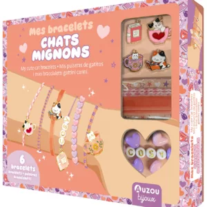 Mes Jolis Bijoux - Mes Bracelets Chats Mignons