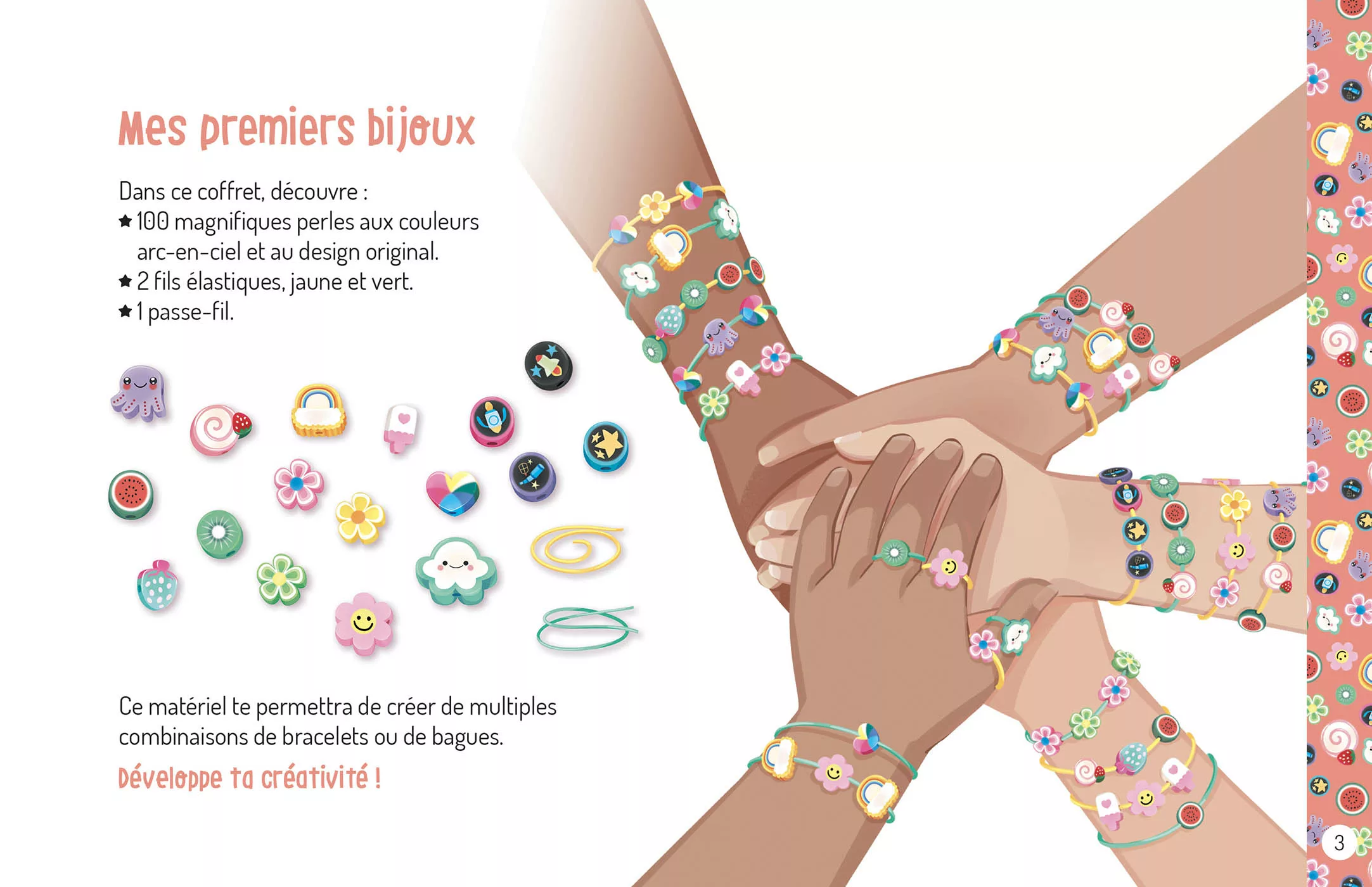 Mes Jolis Bijoux - Mes Premiers Bracelets Arc-En-Ciel – Image 2
